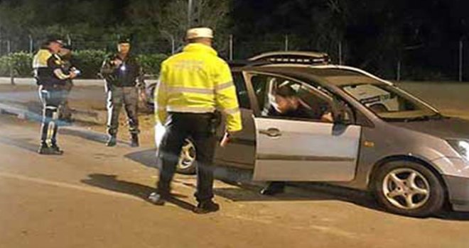 23 araç trafikten men edildi, 3 sürücü tutuklandı