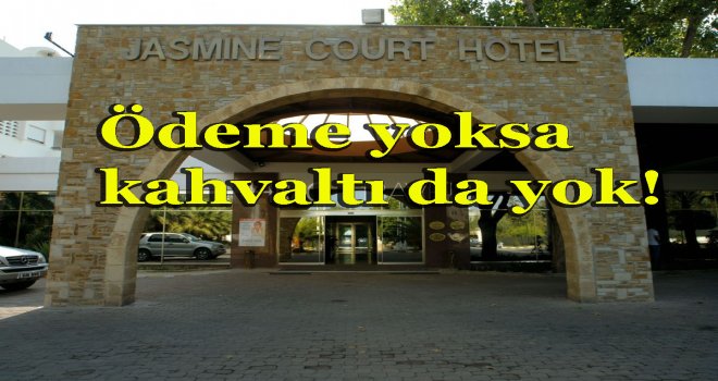 Jasmine Court Otel'in hali içler acısı