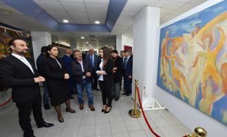 KAZAKİSTANLI SANATÇILARIN RESİM SERGİLERİ YDÜ’DE AÇILDI