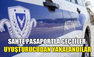 Sahte pasaportla Güney Kıbrıs’a giden İngiliz baba ve oğul uyuşturucudan tutuklandı