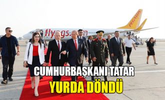 Tatar, Ankara temaslarını tamamlayarak yurda döndü