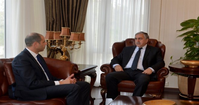  ÖZERSAY, ANKARA ZİYARETİ ÖNCESİ AKINCI İLE GÖRÜŞTÜ