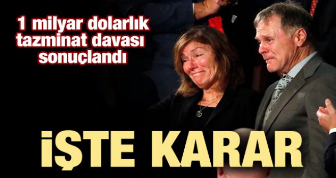 1 milyar dolarlık tazminat davası sonuçlandı