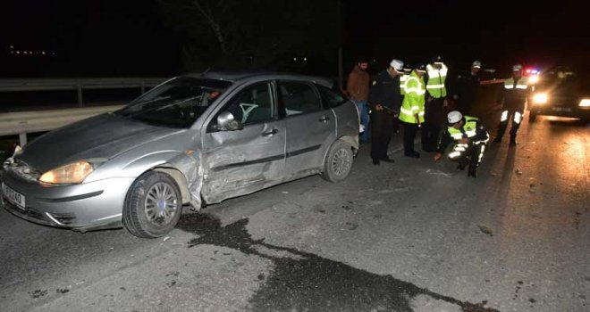 114 metre sürükledi