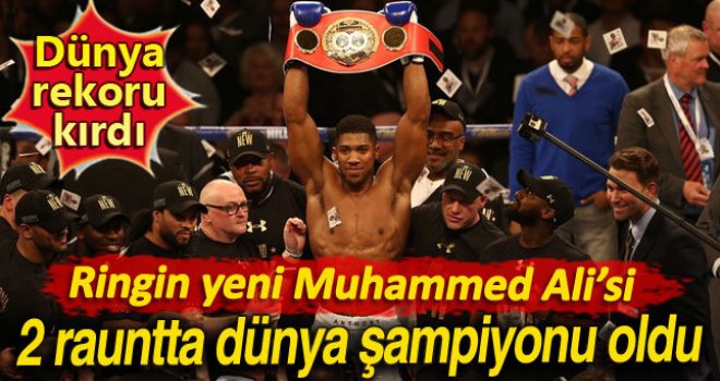16. maçında dünya şampiyonu oldu