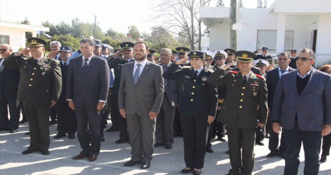 18 Mart Şehitleri Anma Günü dolayısıyla İskele'de tören düzenlendi