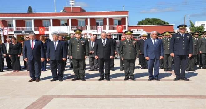 18 MART ŞEHİTLERİ ANMA GÜNÜ NEDENİYLE GÜZELYURT’TA TÖREN DÜZENLENDİ