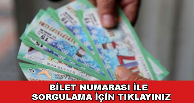 2017 Milli Piyango sonuçları