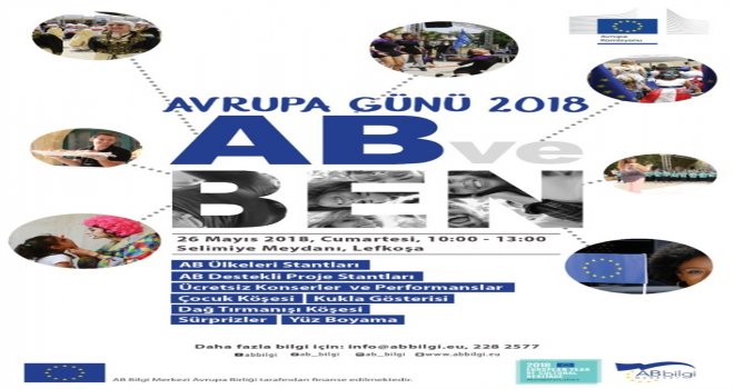“2018 AVRUPA GÜNÜ KUTLAMASI” CUMARTESİ SELİMİYE MEYDANI’NDA..
