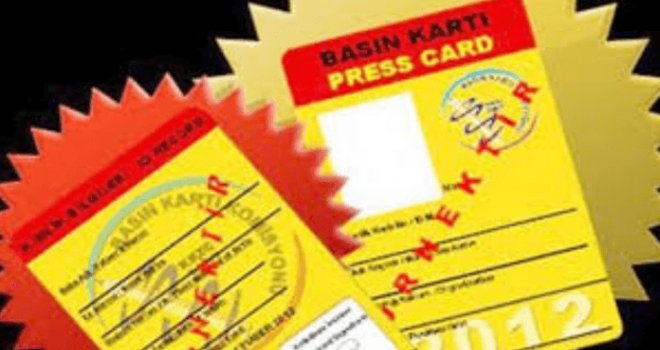 2020 yılı basın kartı başvuruları başlıyor