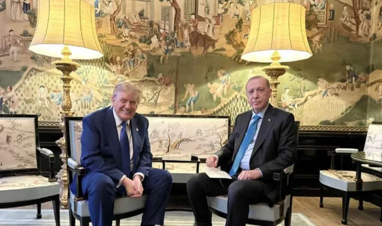 Türkiye Cumhurbaşkanı Erdoğan, ABD Başkanı Trump ile görüştü