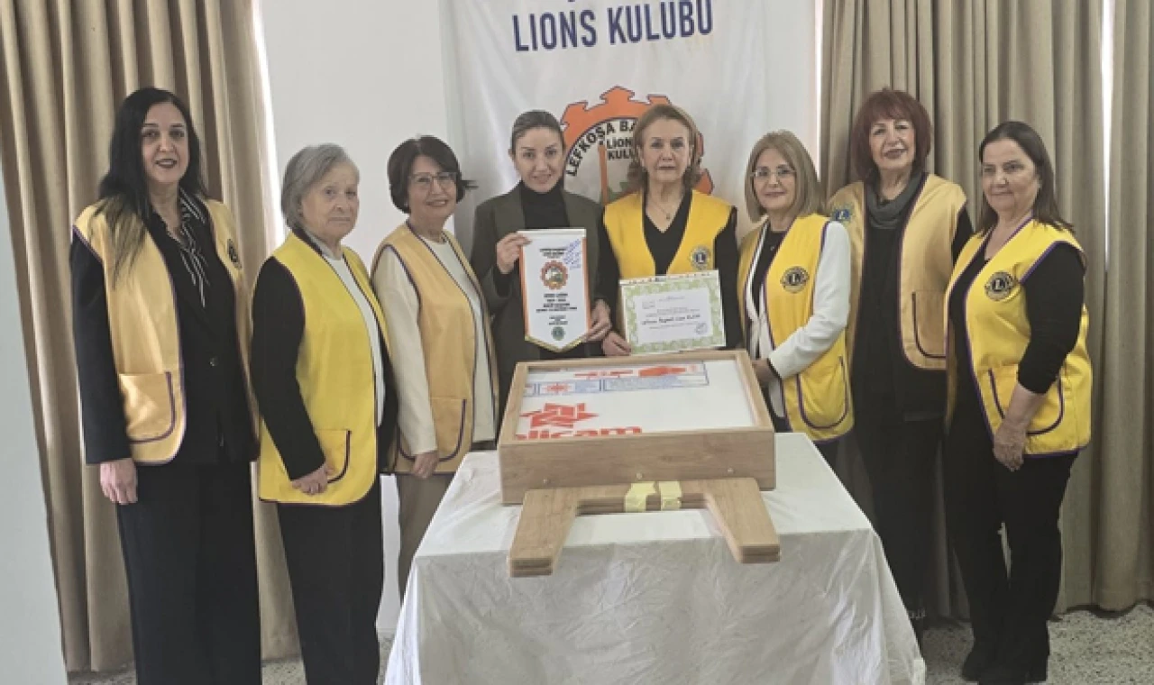 Lefkoşa Başkent Lions Kulübü’nden eğitime katkı