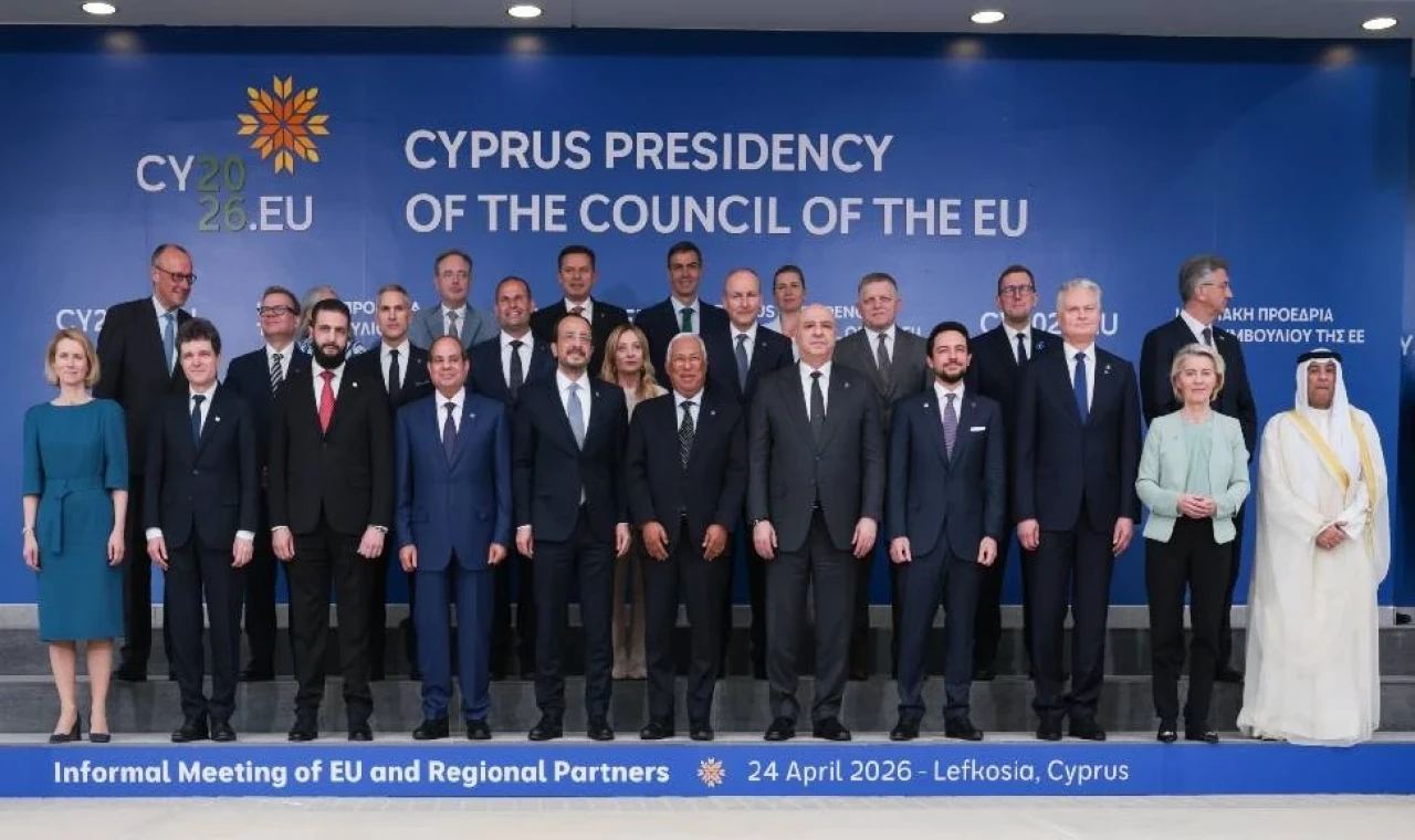 Von der Leyen: Kıbrıs’ta Orta Doğu ortaklarımızla güçlü dayanışmamızı yeniden teyit ediyoruz