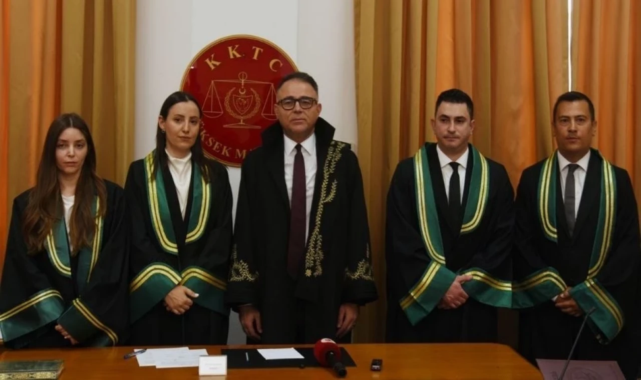 Yeni atanan 4 yeni yargıç yemin ederek görevlerine başladı