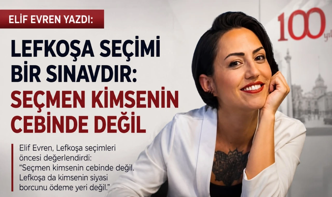 LEFKOŞA’DA EZBER BOZAN ÇIKIŞ: “SEÇMEN KİMSENİN CEBİNDE DEĞİL