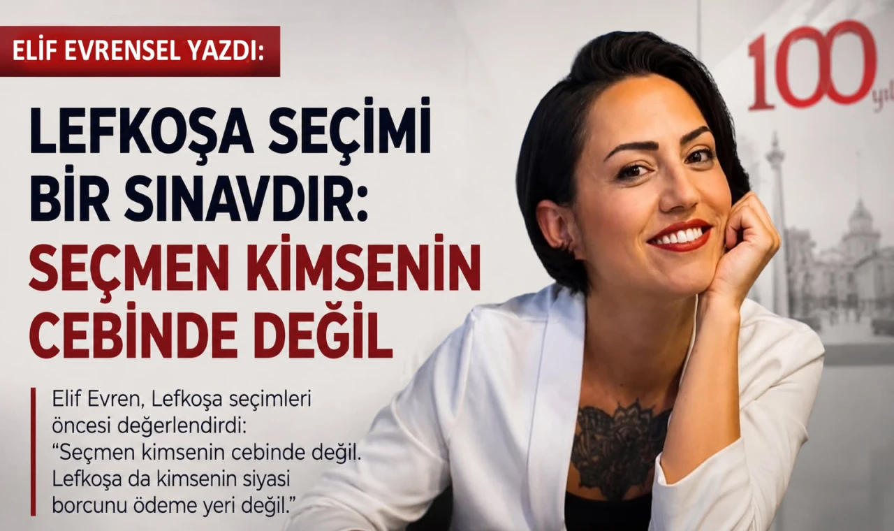 LEFKOŞA’DA EZBER BOZAN ÇIKIŞ: “SEÇMEN KİMSENİN CEBİNDE DEĞİL