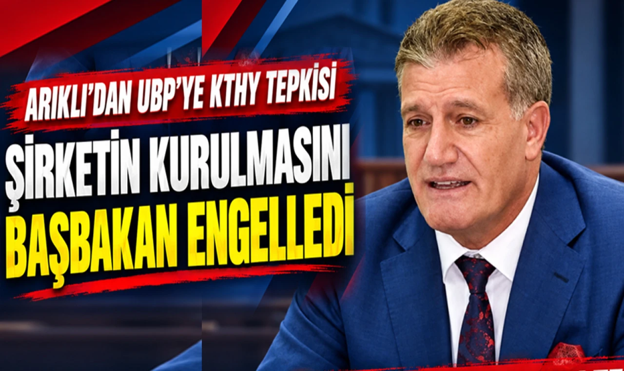 2028’de KTHY açıklamasına Arıklı’dan eleştiri: “Yatırımcıları vazgeçirenler kim?”