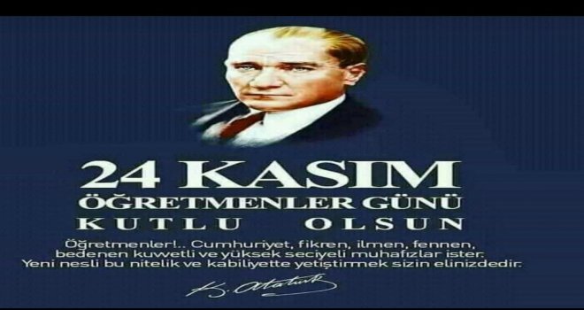 24 Kasım Öğretmenler Günü