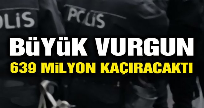 639 milyon liralık dolandırıcılık yaparken kaçan polis yakalandı