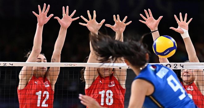 A Milli Kadın Voleybol Takımı'nın Paris 2024 yarı finaldeki rakibi İtalya oldu