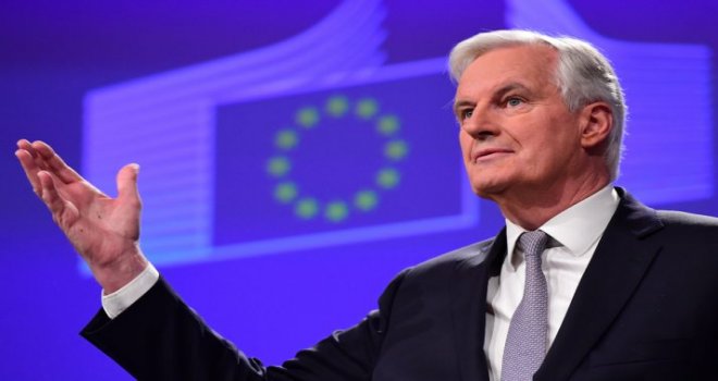 AB BREXIT BAŞMÜZAKERECİSİ BARNIER İTALYA'DA