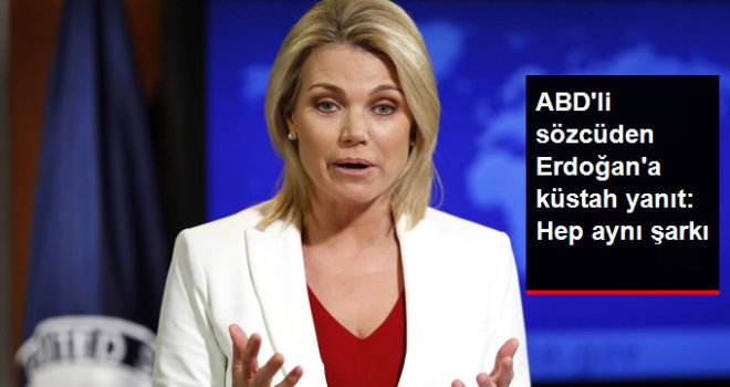 ABD Dışişleri Sözcüsünden Erdoğan'a Küstah Cevap