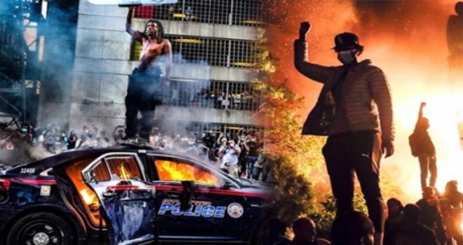 ABD'de siyahilerin isyanı durdurulamıyor! 25 kentte sokağa çıkma yasağı ilan edildi