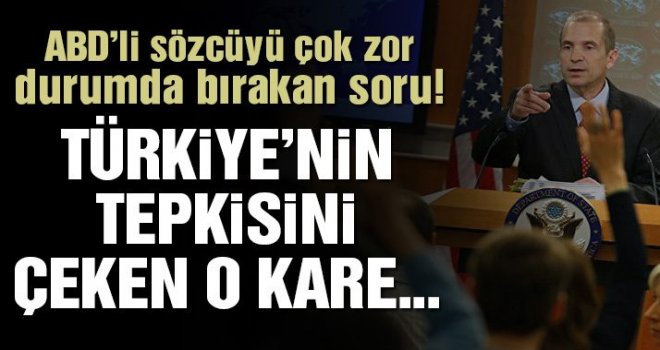 ABD’li sözcüyü zor durumda bırakan soru