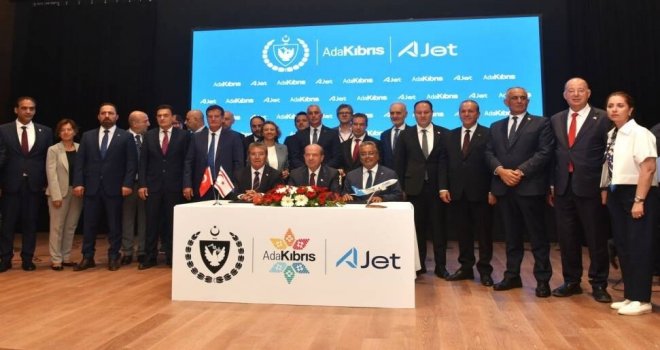 Ada Kıbrıs Projesi kapsamında ulaşımda ilk adım: THY ve AJet ile protokol imzalandı