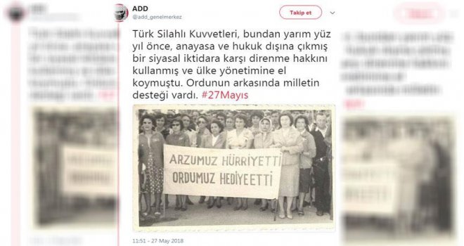 ADD, darbeyi öven paylaşımını kaldırdı.