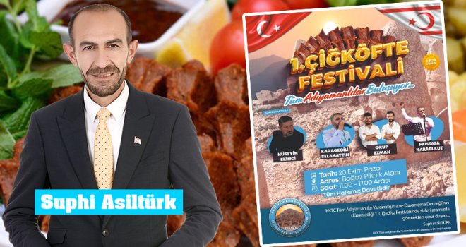 Adıyaman Kültürü KKTC’de Çiğ Köfte Festivali ile Şenleniyor