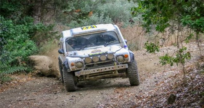 Afrodisia Cyprus Offroad Rally-Raid'de ilk gün tamamlandı