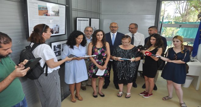 AGİT MEDYA ÖZGÜRLÜĞÜ TEMSİLCİSİ DESİR ARA BÖLGEDE BASIN TOPLANTISI DÜZENLEDİ