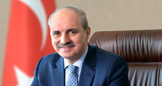 AK PARTİ GENEL BAŞKANVEKİLİ KURTULMUŞ, ERSİN TATAR'I KUTLADI