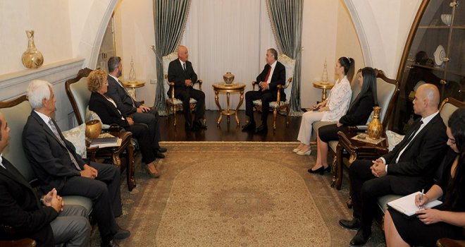 Akıncı, Barolar Birliği’ni kabul etti