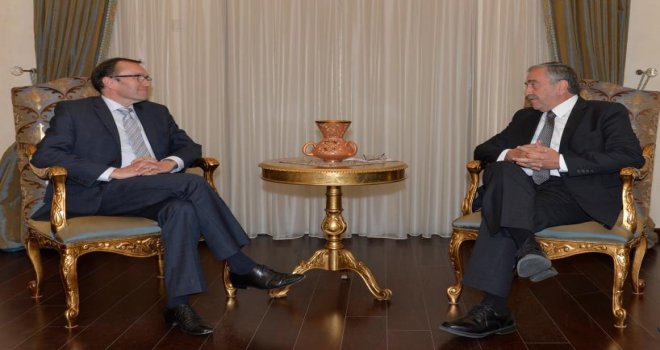 Akıncı Eide İle görüştü