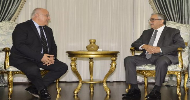 AKINCI, İYİ PARTİ GENEL BAŞKAN YARDIMCISI EROZAN’I KABUL ETTİ
