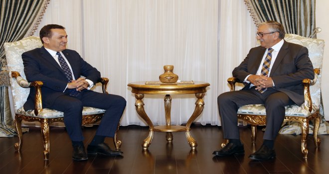 AKINCI, MERSİN YENİŞEHİR BELEDİYE BAŞKANI ÖZYİĞİT’İ KABUL ETTİ