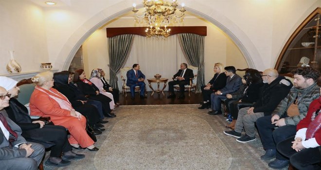 Akıncı, Türkiye-Kıbrıs Türk Cumhuriyeti İşbirliği Cemiyeti Heyeti’ni kabul etti