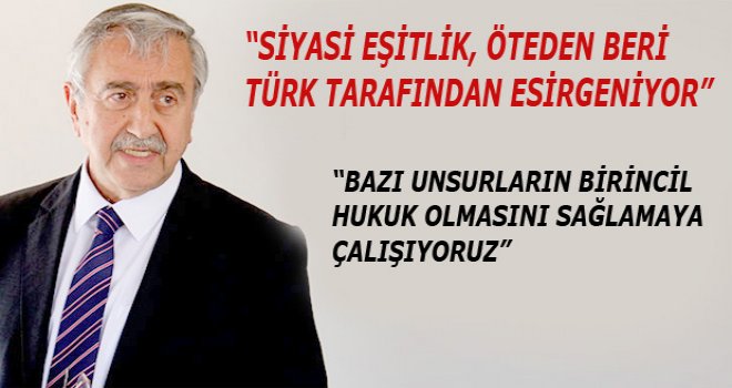 Akıncı'dan Önemli Açıklamalar