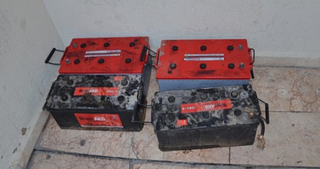 AKÜ HIRSIZI YAKALANDI