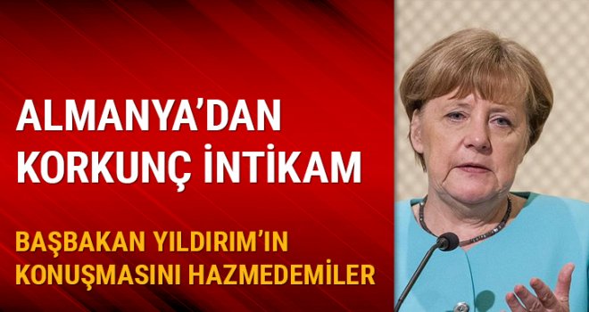 Almanya'dan korkunç intikam! 