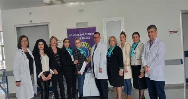 ALSANCAK MARE MONTE LIONS KULÜBÜ’NDEN ONKOLOJİ BÖLÜMÜNE BAĞIŞ