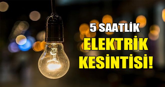 Alsancak'ta elektrik kesintisi!