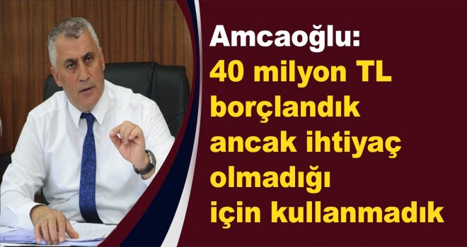 Amcaoğlu borçlanma haberleri ile ilgili açıklama yaptı.