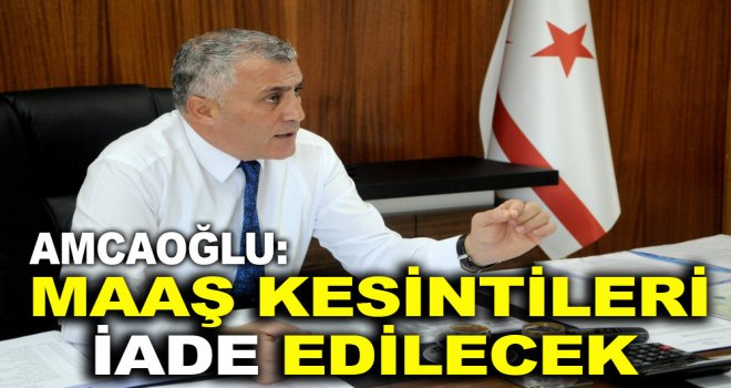 Amcaoğlu:Önümüzdeki hafta içerisinde ödeme yapılacak