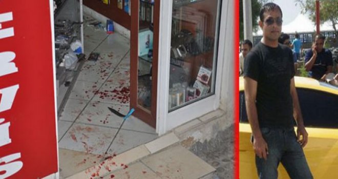 Amir’in boğazını kesti