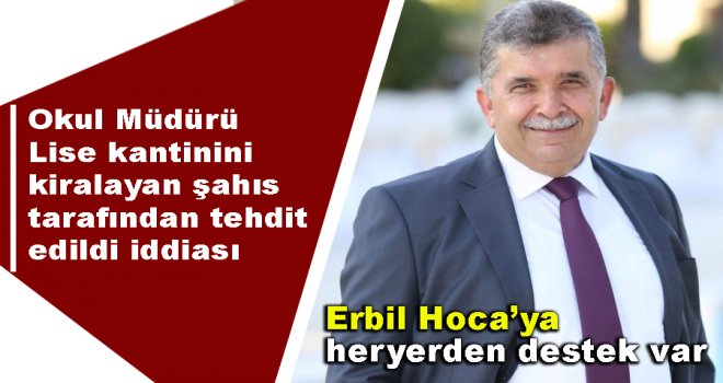 Anafartalar Lisesi Müdürü Hüryaşar'a 'tehdit' iddiası