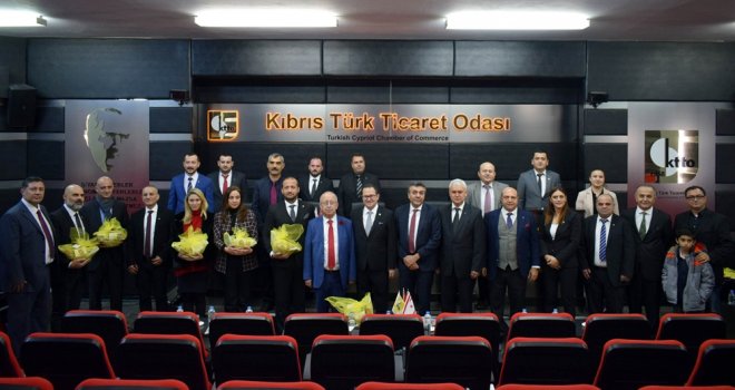 ANAMUR TİCARET VE SANAYİ ODASI, KIBRIS TÜRK TİCARET ODASI’NI ZİYARET ETTİ