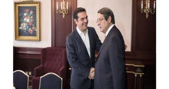 Anastasiadis ve Çipras Kıbrıs’ı konuştu